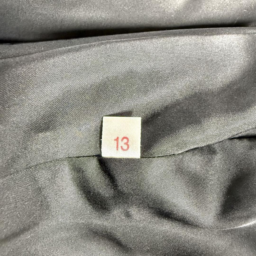 美品 総丈113㎝ サガミンク ブラックミンク コート XL ロング AA190