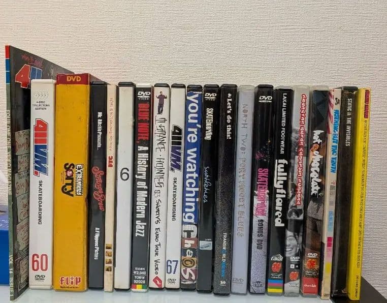 スケートボードDVDコレクション20本まとめ売り
