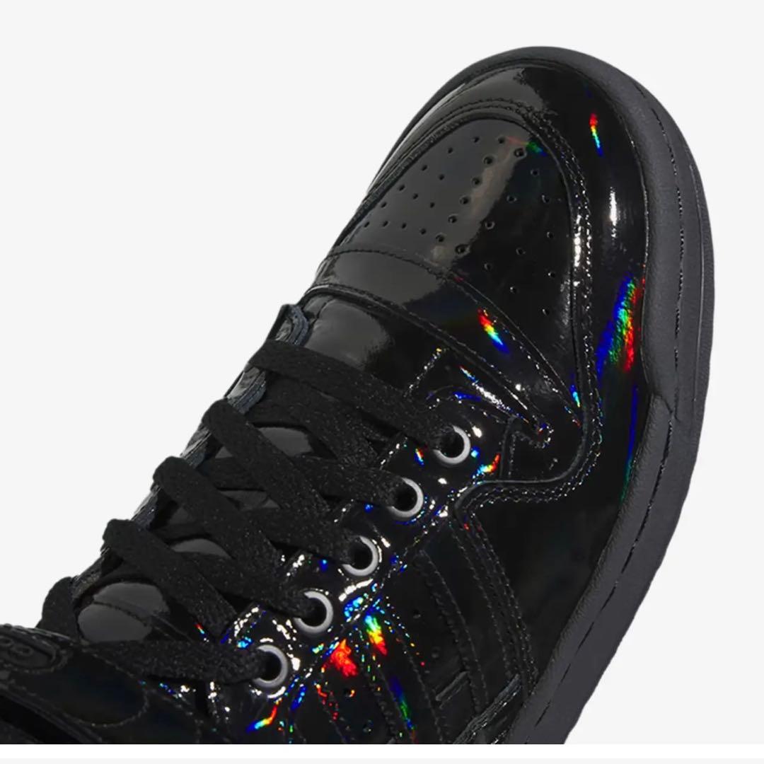 新品未使用　ジェレミー・スコット × アディダス オパールウィングス 4.0 黒