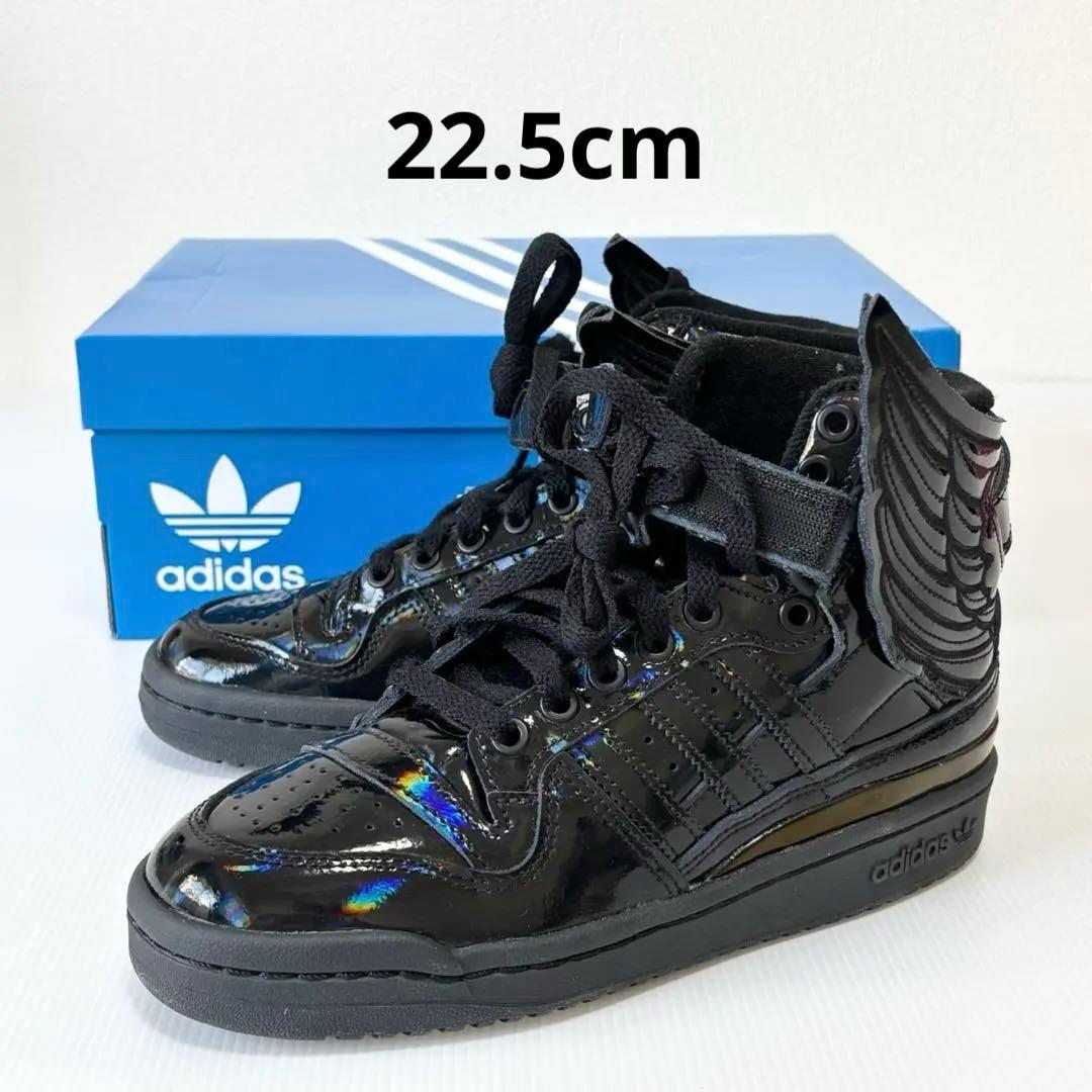 新品未使用　ジェレミー・スコット × アディダス オパールウィングス 4.0 黒