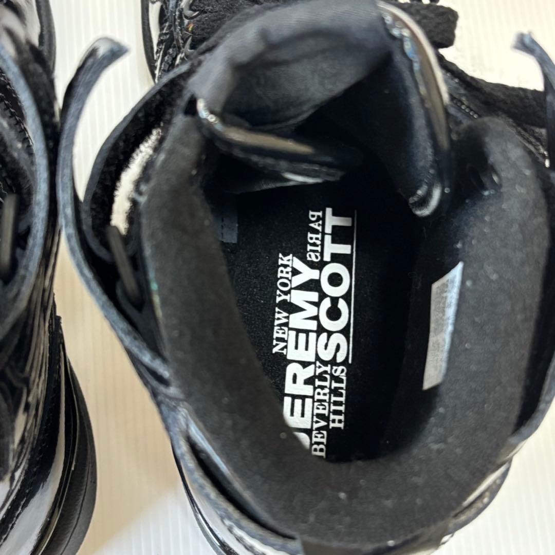 新品未使用　ジェレミー・スコット × アディダス オパールウィングス 4.0 黒