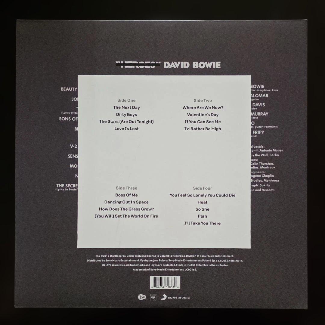 や*ん様 デヴィッド・ボウイ 「The Next Day」 ２枚組LPレコード