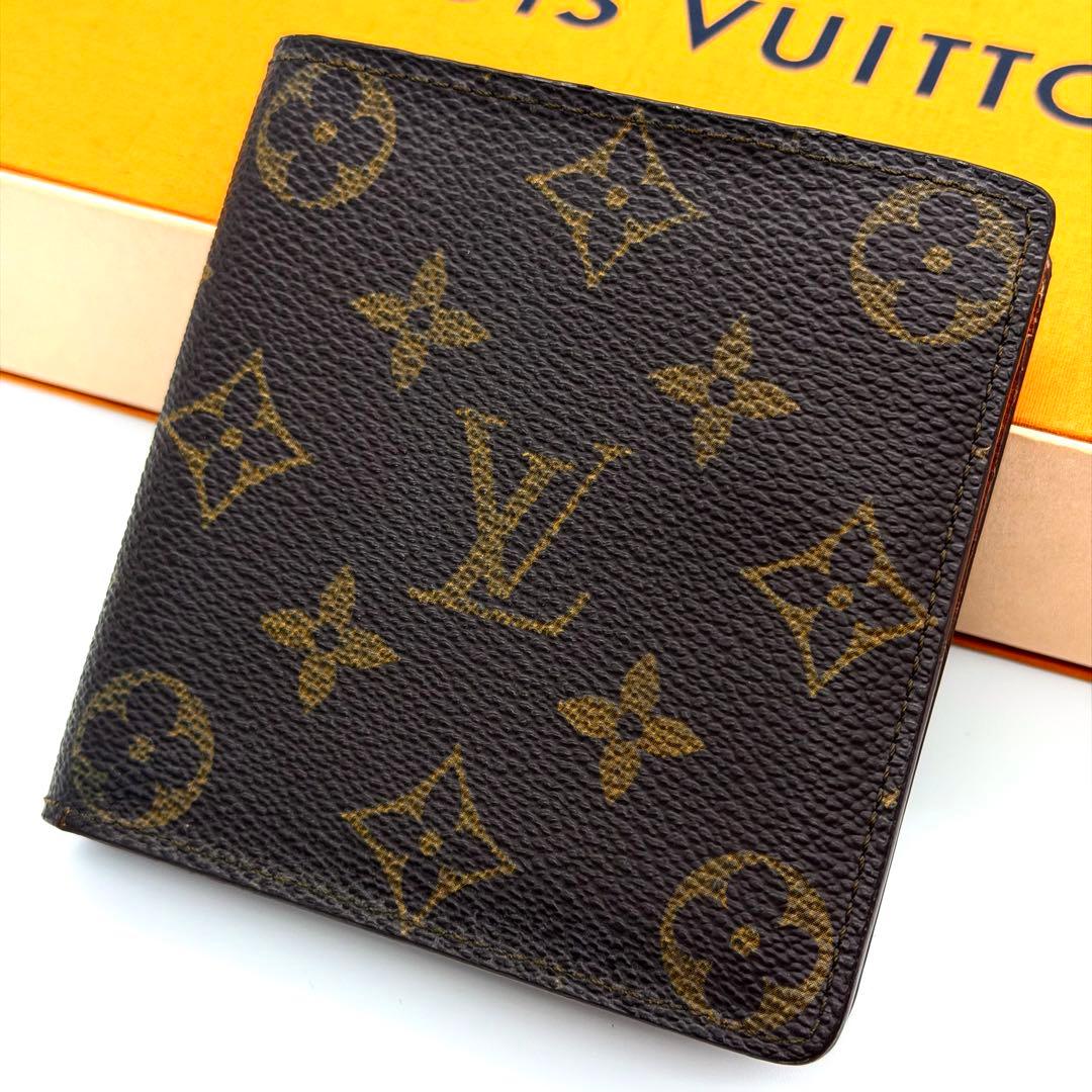 【良品】 ルイヴィトン モノグラム ポルトビエ カルトクレディ モネ 旧マルコ