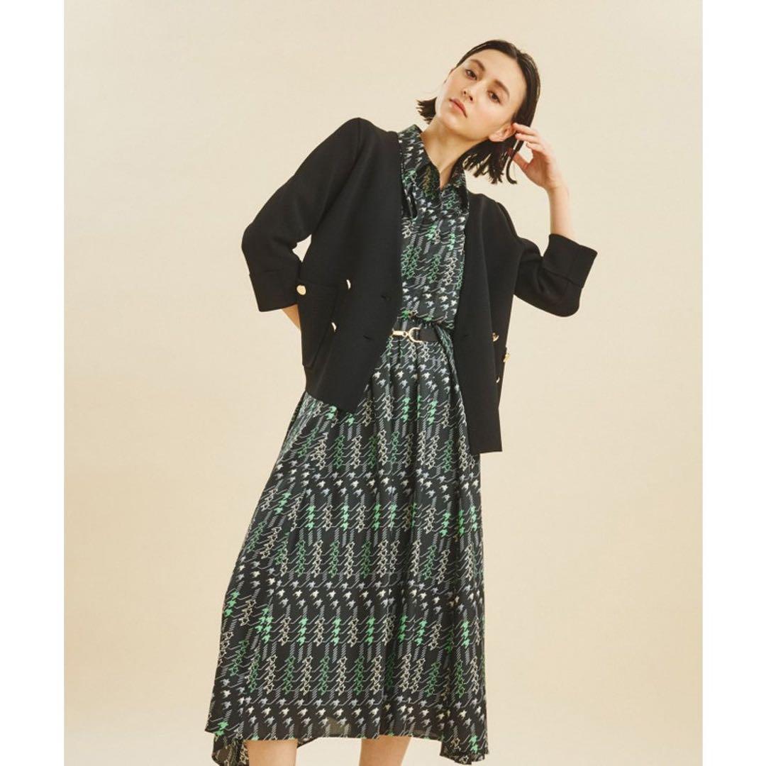 グレースコンチネンタル　ミラノリブダブルジャケット　36 未使用