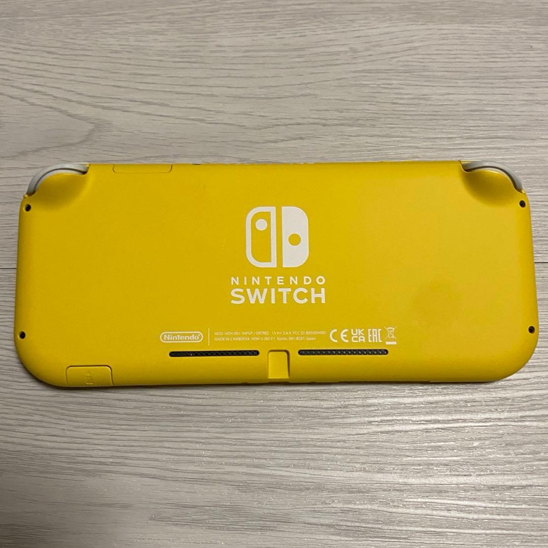 【極美品】Nintendo Switch Lite イエロー おまけ付き