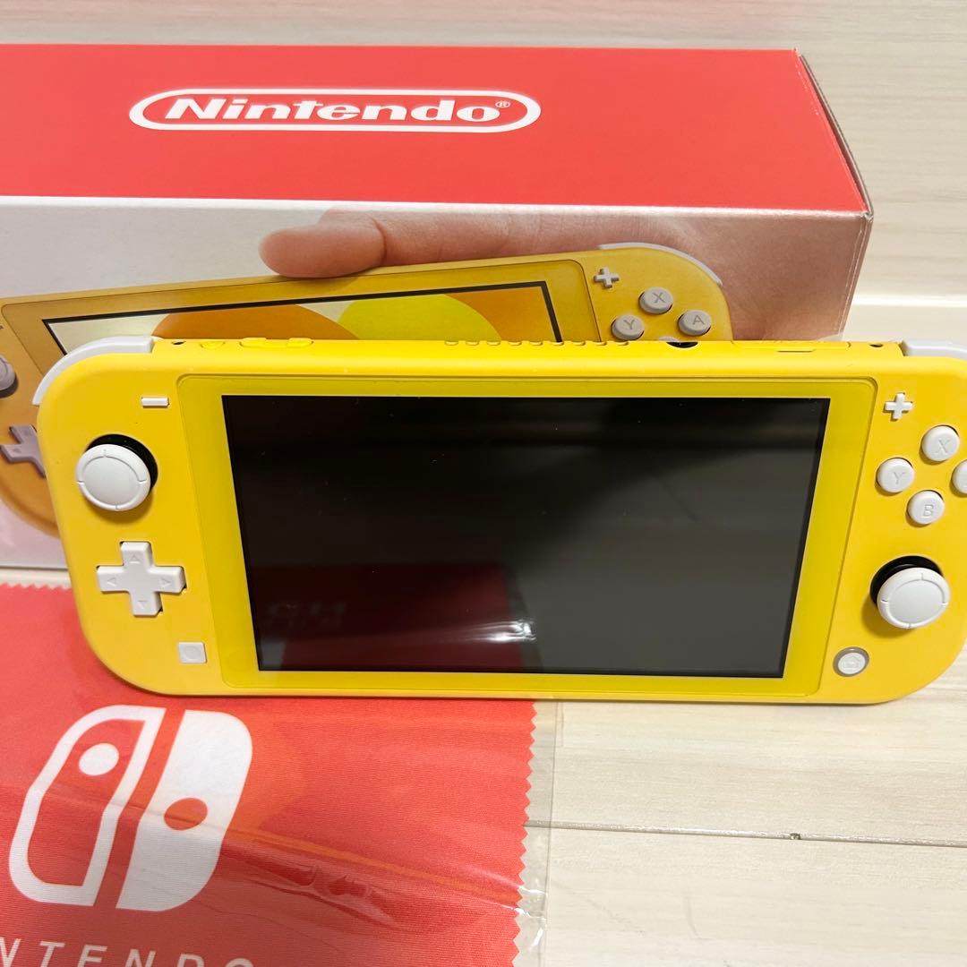 美品！Nintendo Switch Lite イエロー 本体