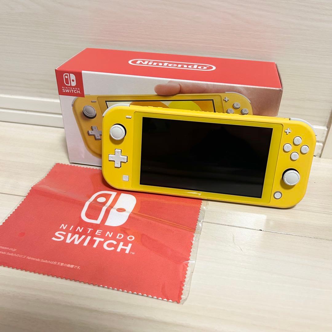 美品！Nintendo Switch Lite イエロー 本体