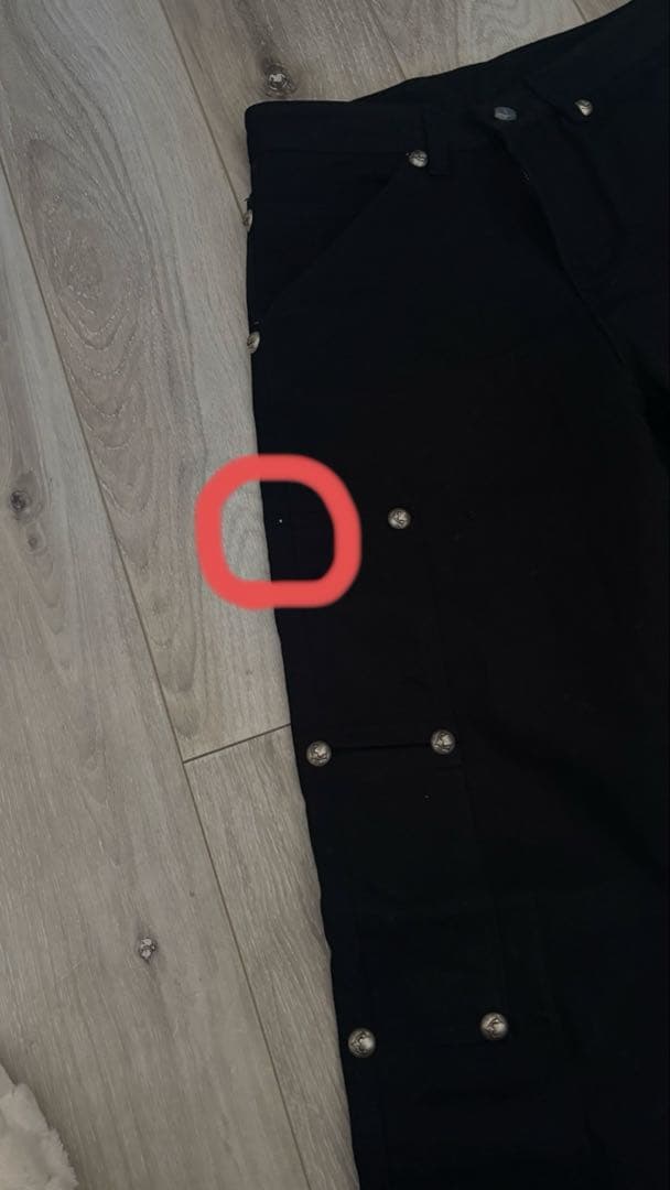 THUG CLUB ブラック ワークパンツ　サグクラブ　正規品