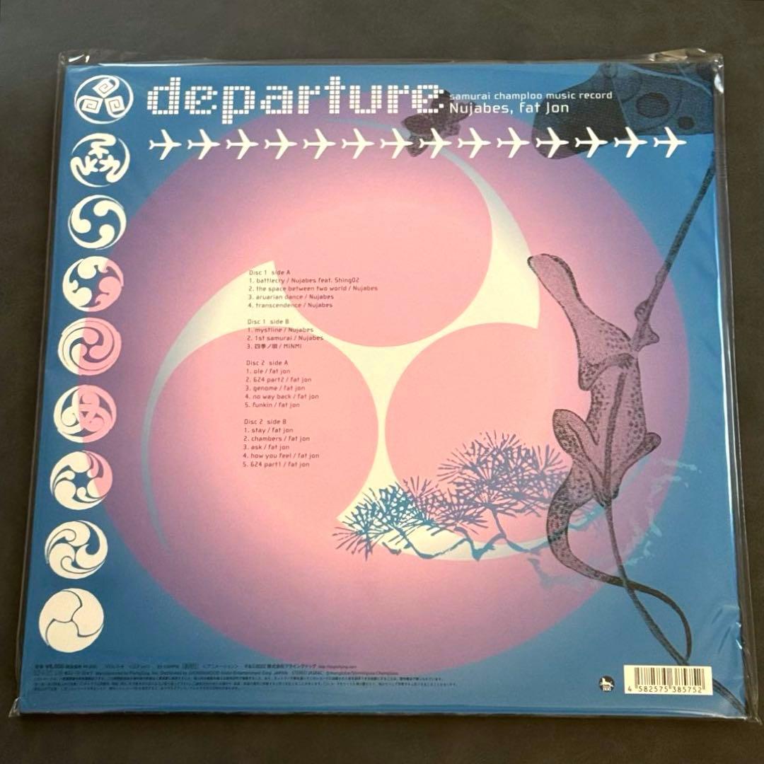 samurai champloo \"departure\"【アナログレコード】新品