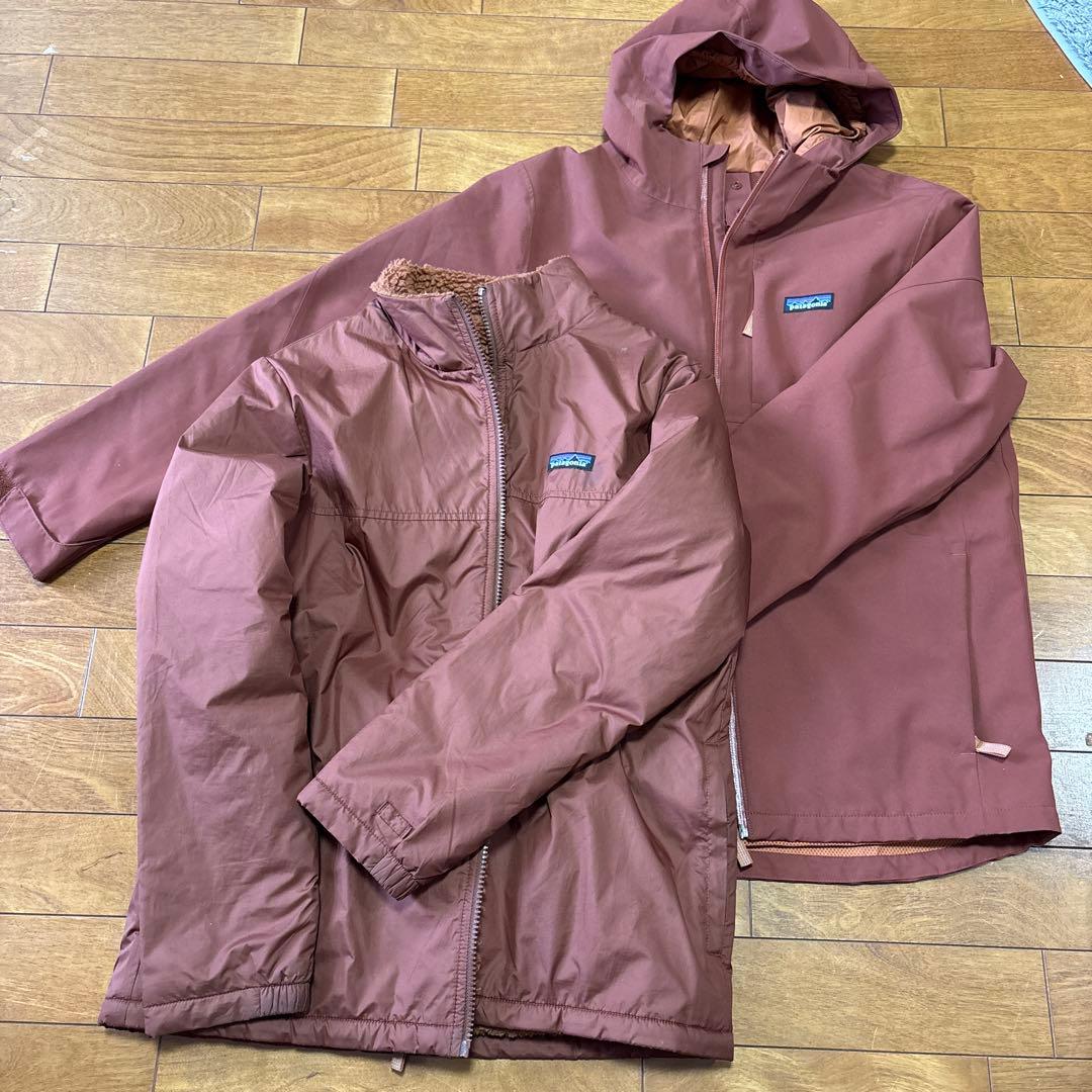 Patagonia キッズ フォーインワン エブリデージャケットXL 14サイズ