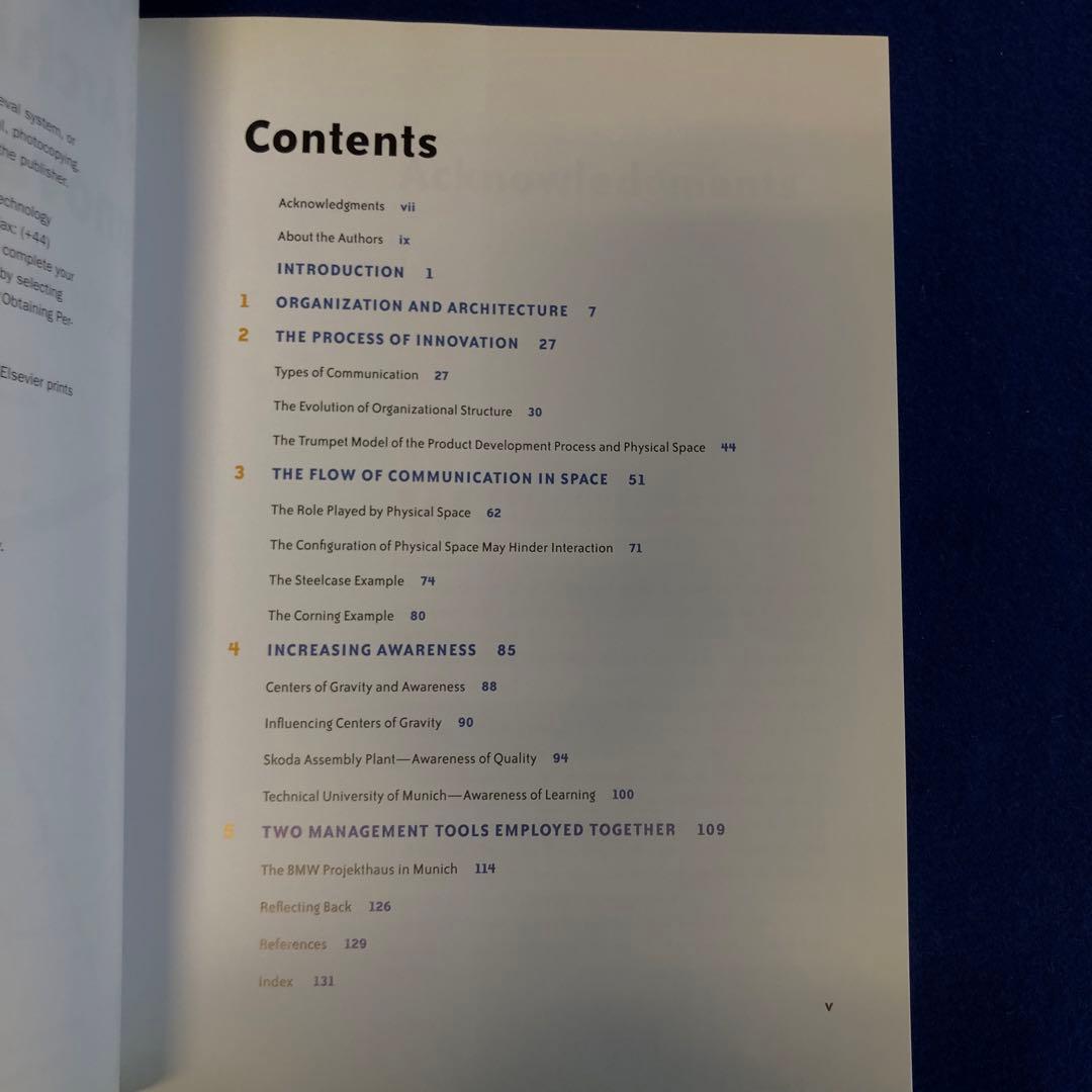 The Organization and Architecture of 〜洋書