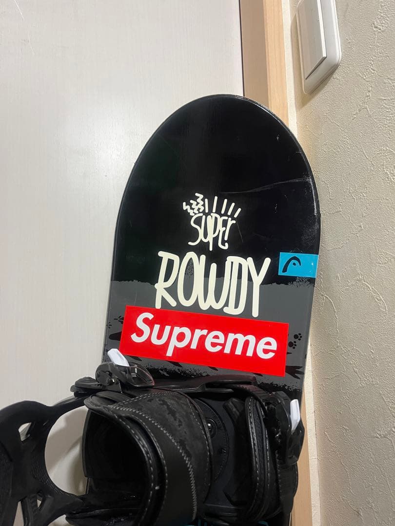 キッズ、小学生！転びにくく安全に滑れるHEAD スノーボードセット！