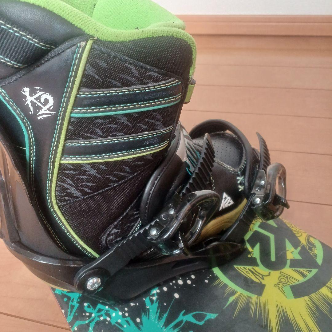 子供用 スノーボード セット 23cm K2 手渡し可能