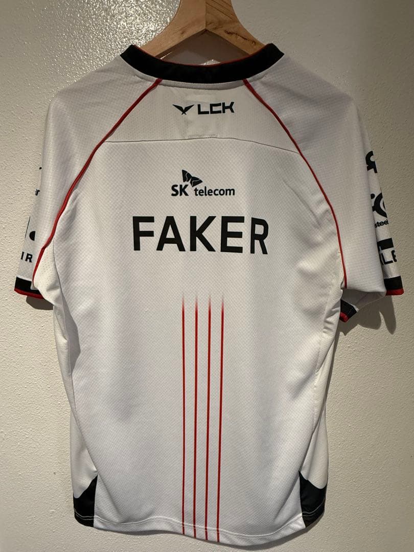 ウェア 2024 T1 Worlds Uniform Jersey Faker