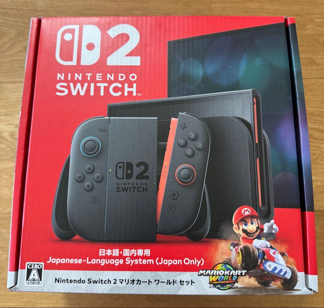 【新品　未使用】Nintendo Switch 2 マリオカートワールドセット
