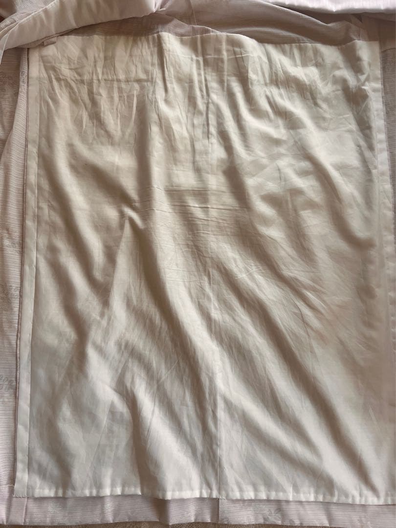 長襦袢 爽竹 東レ　絽　薄い藤色　薄紫色　夏用