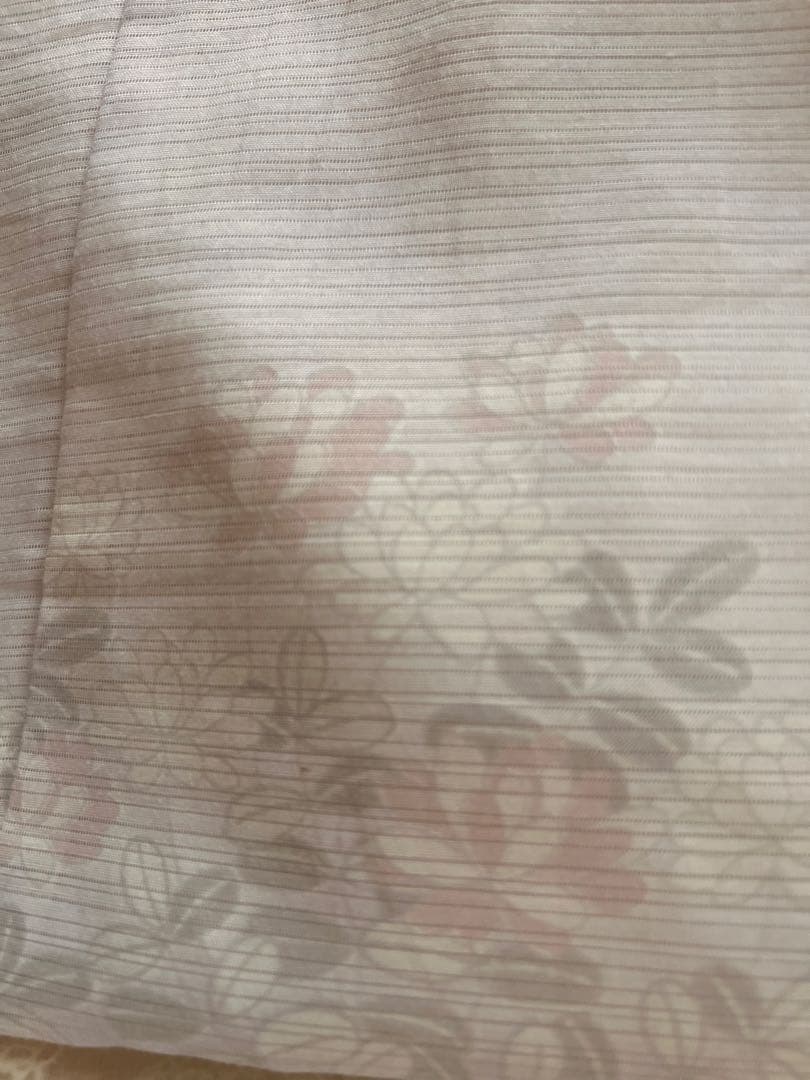 長襦袢 爽竹 東レ　絽　薄い藤色　薄紫色　夏用