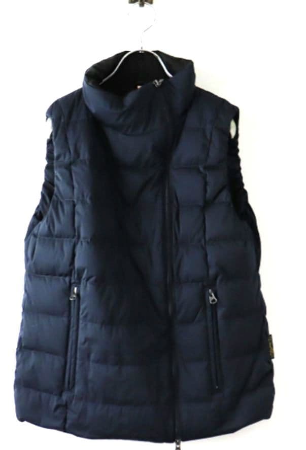 YOSOOU ヨソオウ粧う ハイネック ダウンベスト 黒