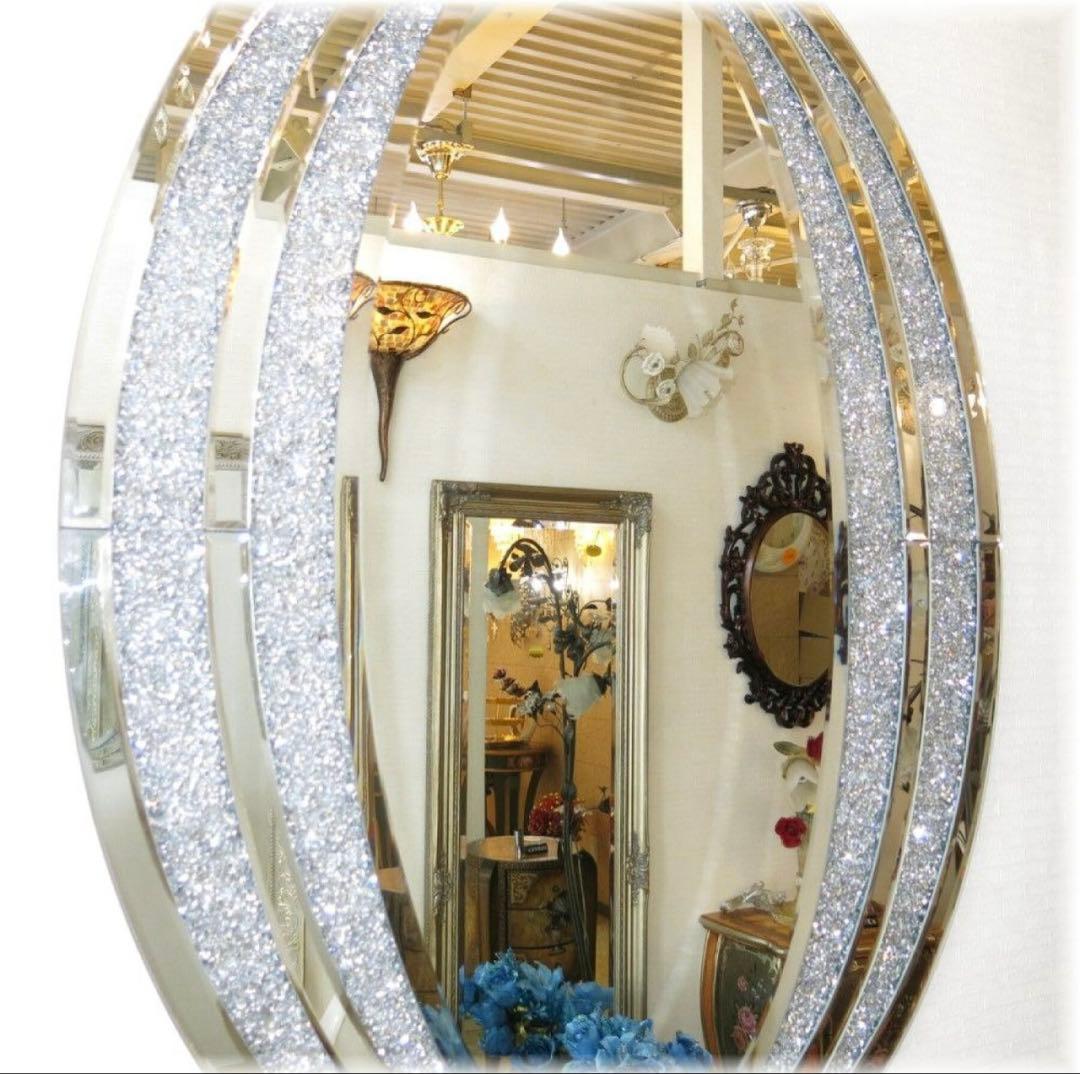 超豪華　おしゃれなデザイン アンティーク調 壁掛け鏡 姿見サイズ