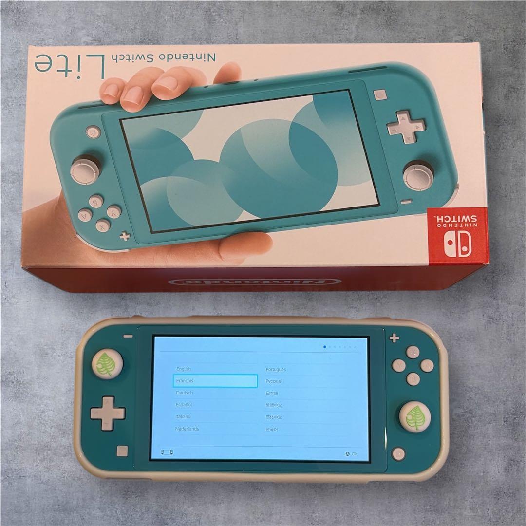 ［美品］Nintendo Switch Lite ターコイズ 本体※充電器未使用