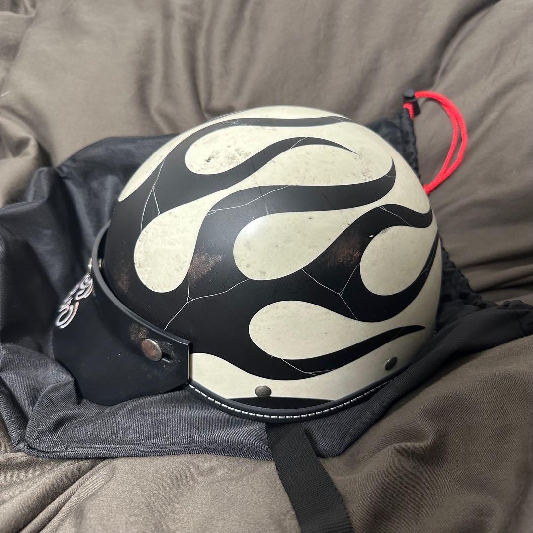 半ヘル 錆ペイント