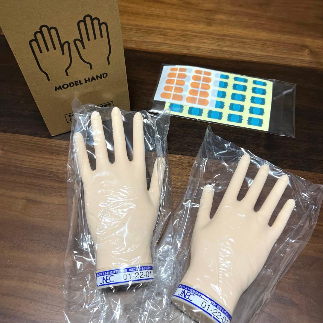 ネイリスト　技能検定試験　JNEC認定ハンドモデル（新品）