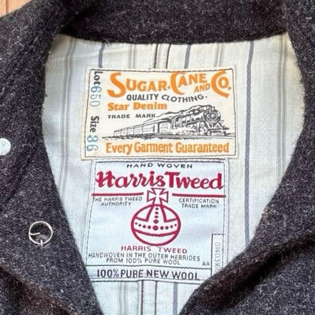 sugar cane・Harris Tweed コラボ　値下げ中