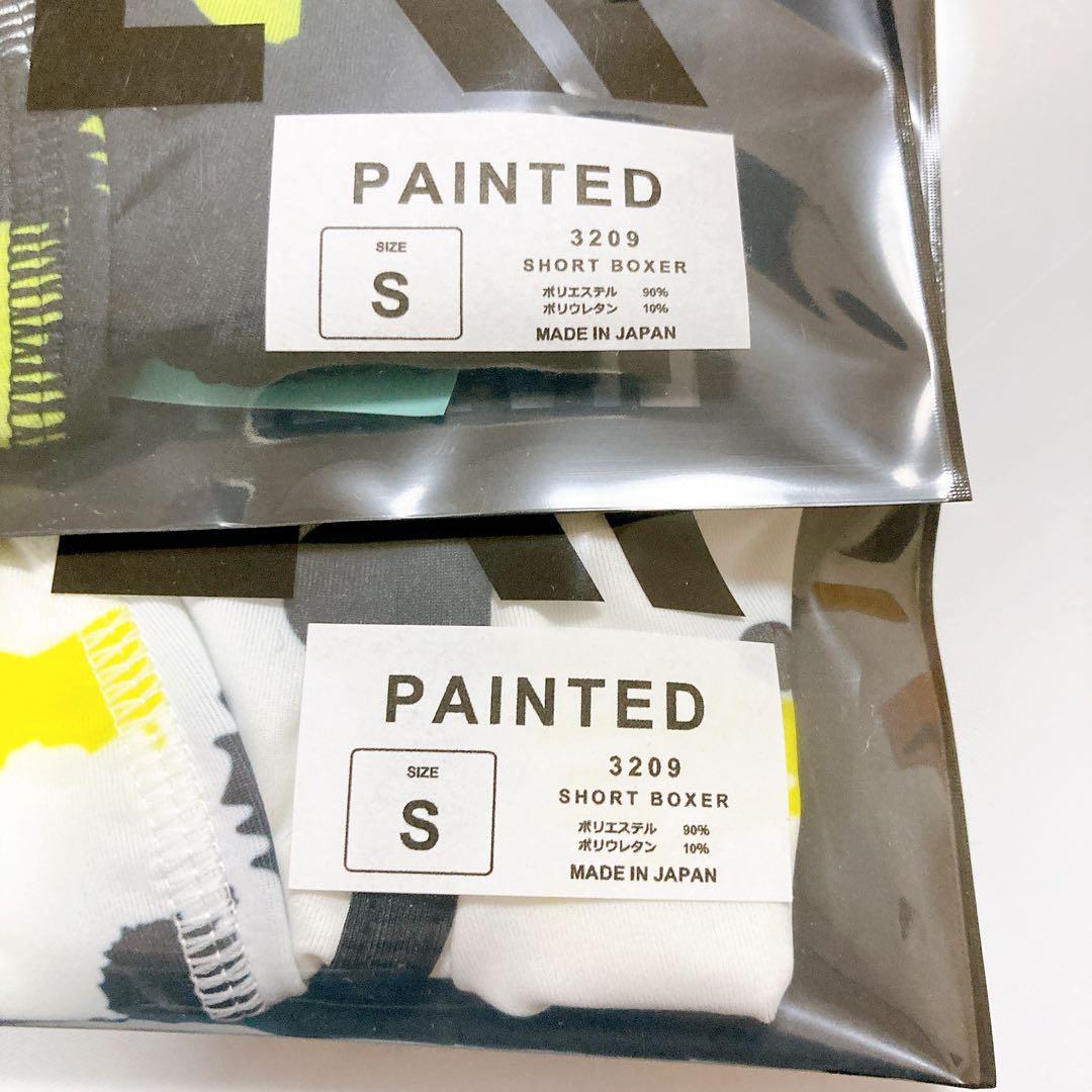 EGDE エッジ　PAINTED ペイント　ボクサー　ローライズ　サイズS