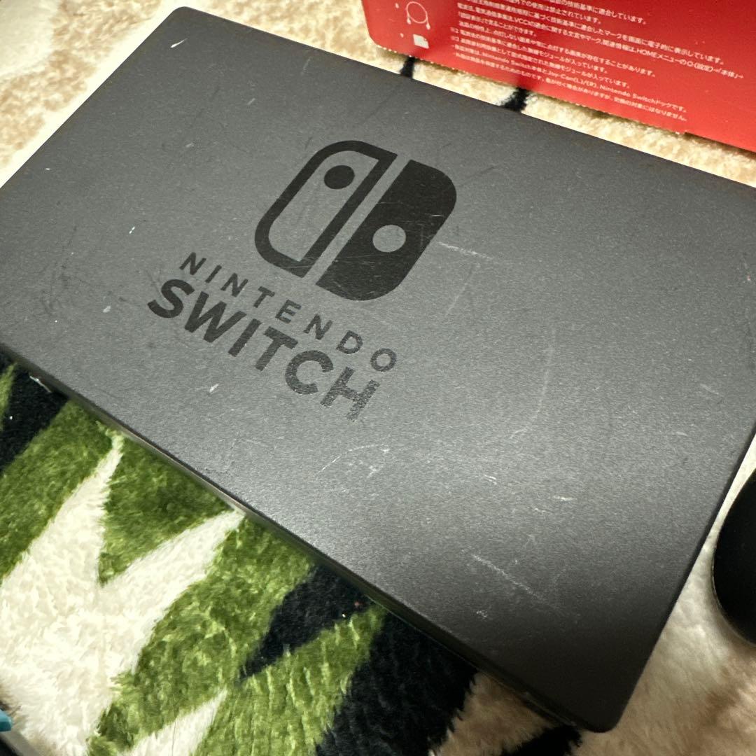 【ジャンク】Nintendo Switch 本体/液晶•ドック不良 スタンド欠品