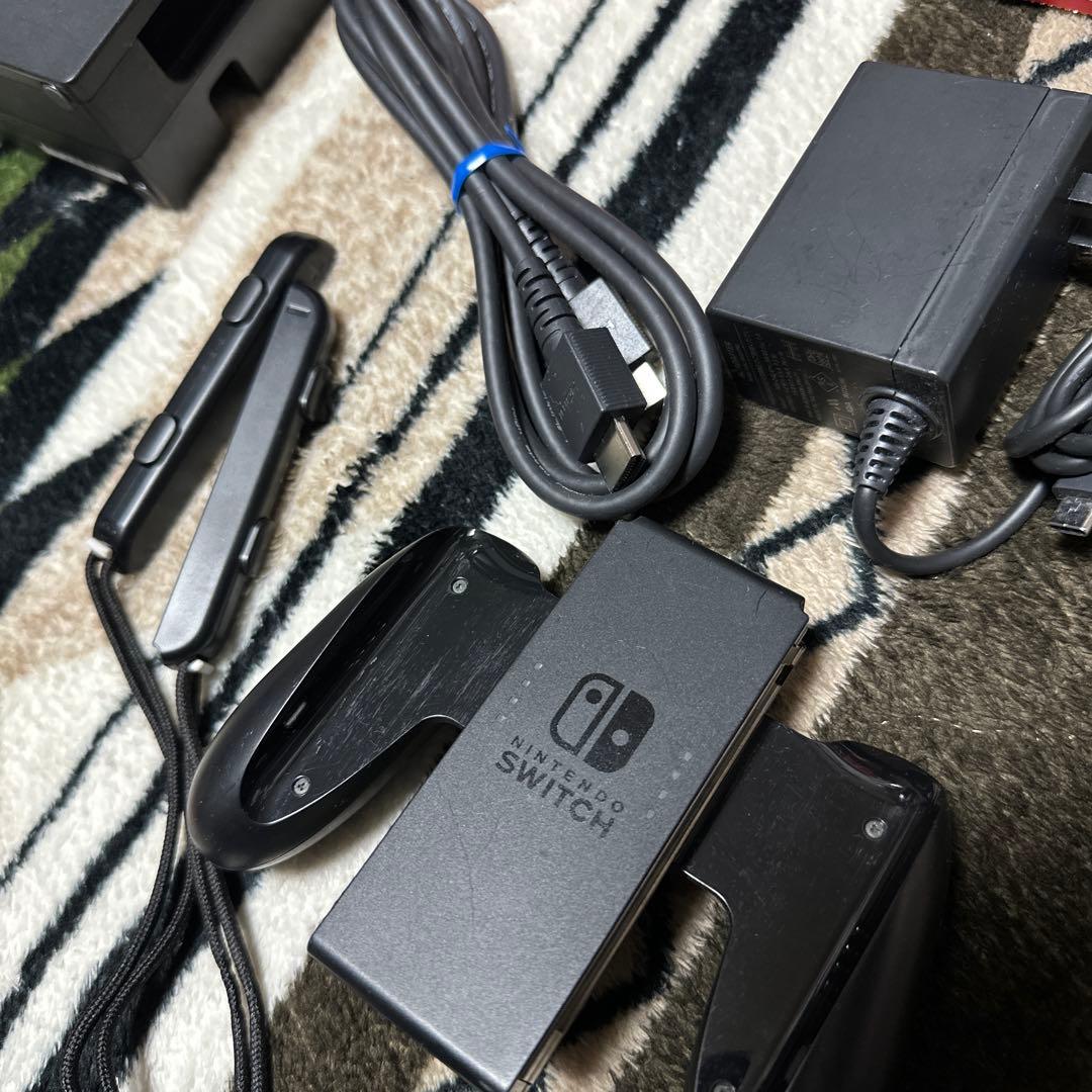 【ジャンク】Nintendo Switch 本体/液晶•ドック不良 スタンド欠品