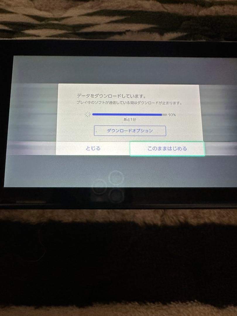 【ジャンク】Nintendo Switch 本体/液晶•ドック不良 スタンド欠品