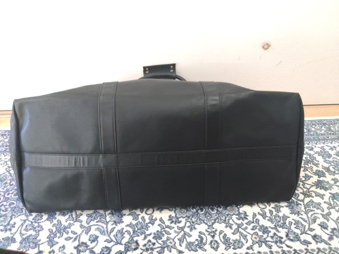 美品　オールドコーチ　2way キャビンバッグ　大容量　 オールレザー 黒