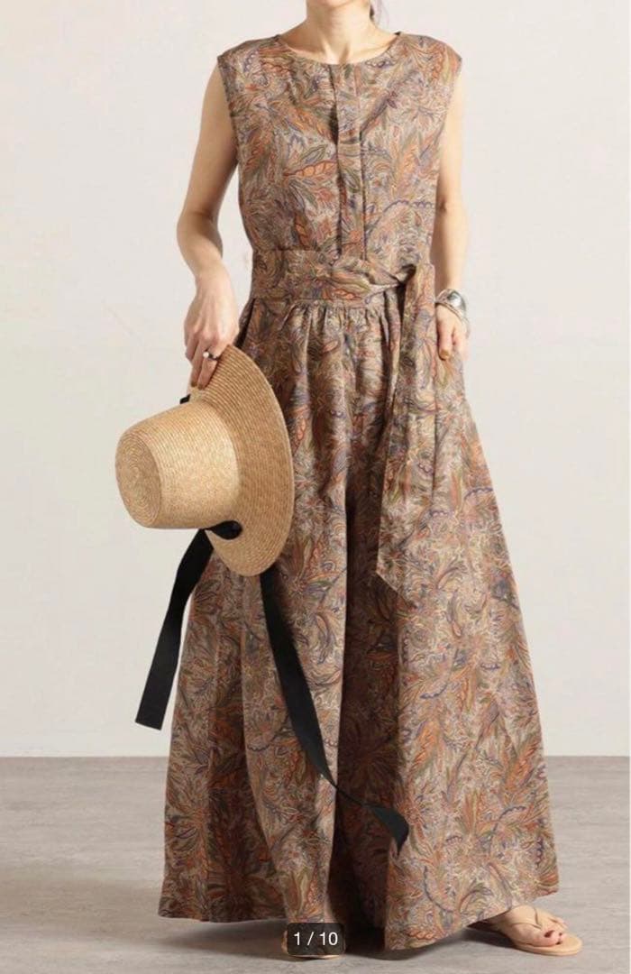 ANAYI DRAWELL/ドロウェル　bib york オールインワン