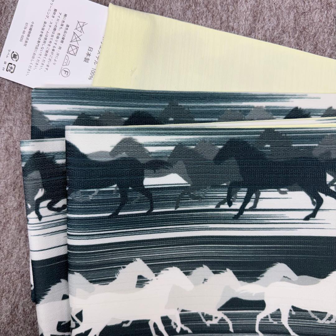 チ*ブ様 新品未使用　馬　半幅帯