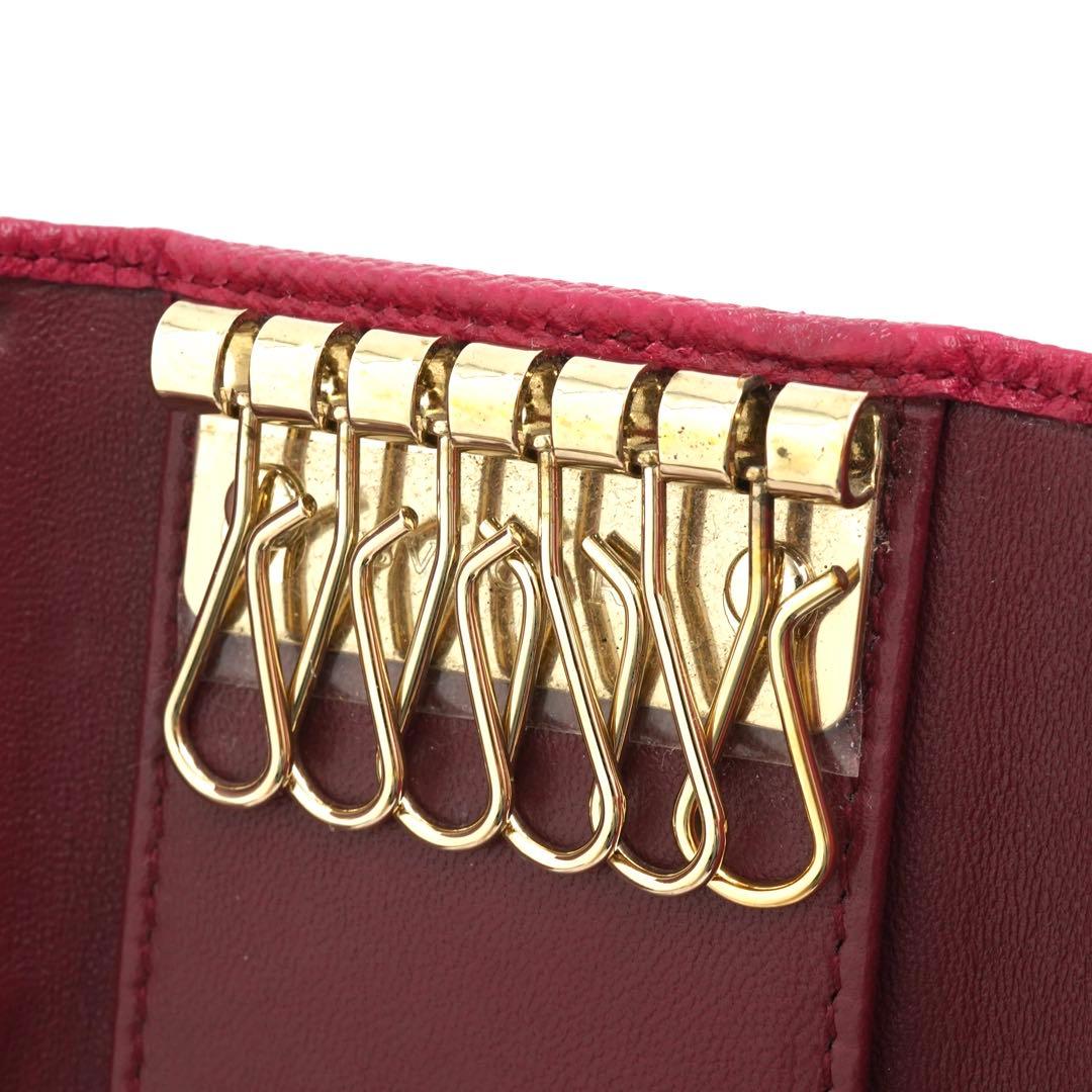 ✨プレゼント梱包✨　BVLGARI キーケース　ビーゼロワン　6連