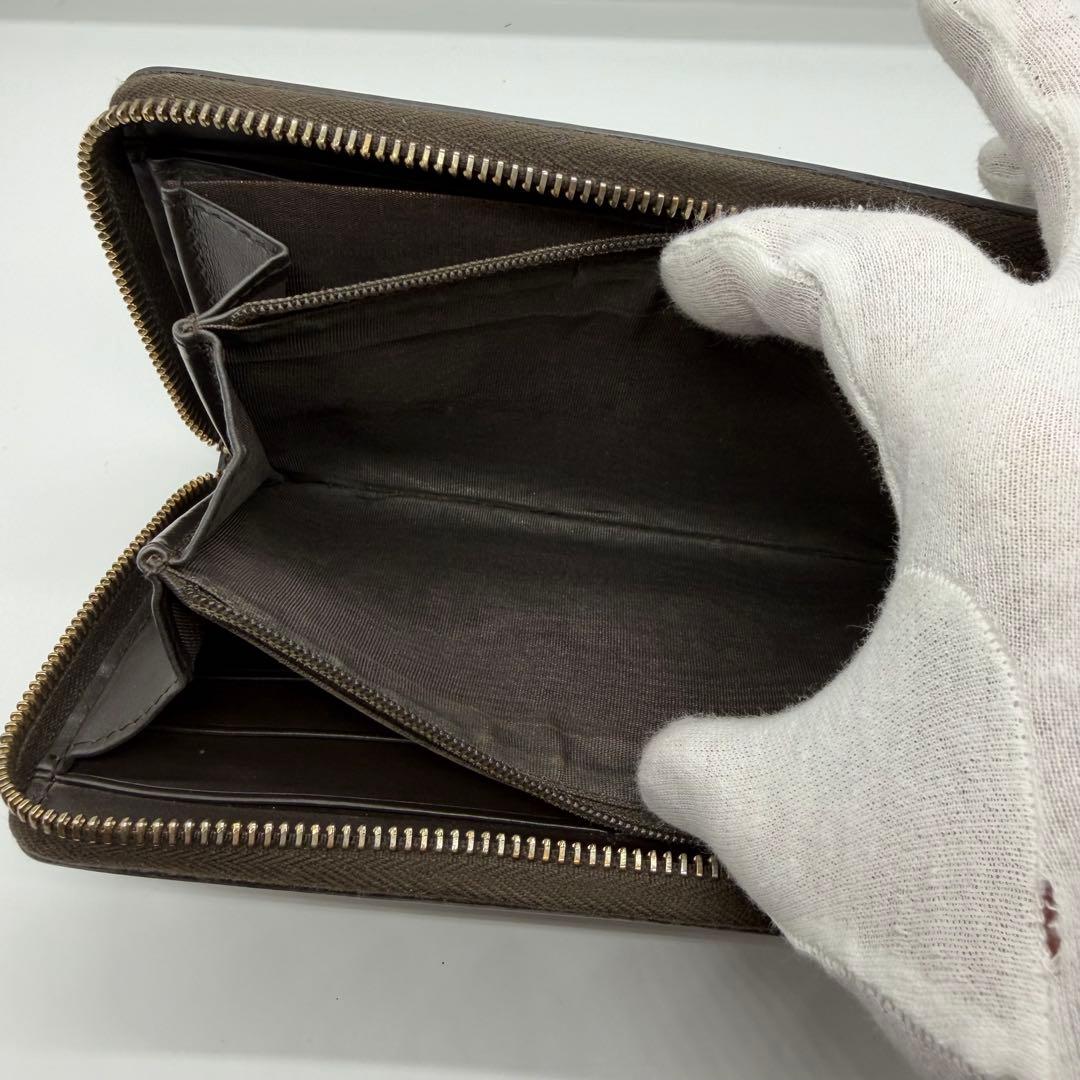 【美品】 GUCCI GG ウェブストライプ 長財布　箱付き