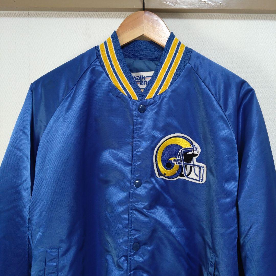 美品　希少　NFL 70s80S ロサンゼルス　ラムズ ヴィンテージ　スタジャン