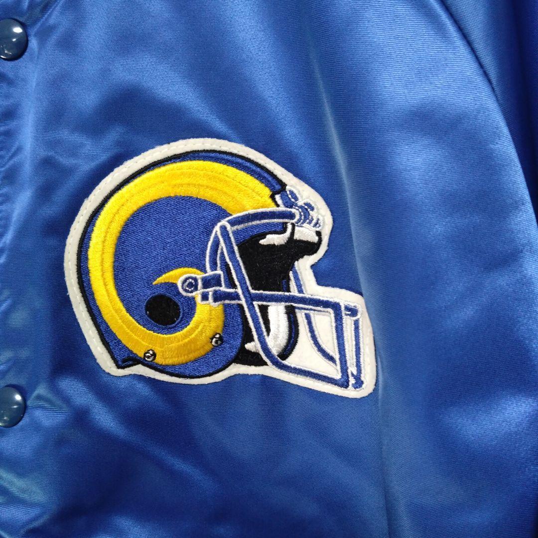 美品　希少　NFL 70s80S ロサンゼルス　ラムズ ヴィンテージ　スタジャン
