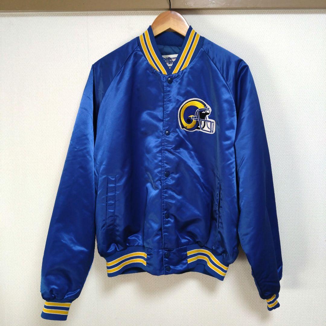 美品　希少　NFL 70s80S ロサンゼルス　ラムズ ヴィンテージ　スタジャン