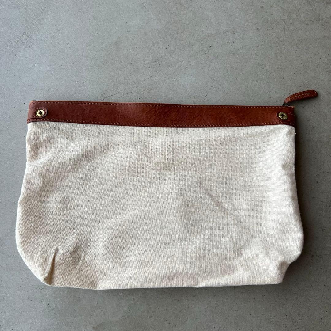 【genten】ゲンテン　トートバッグ　レザー　トスカ　ブラウン　A4