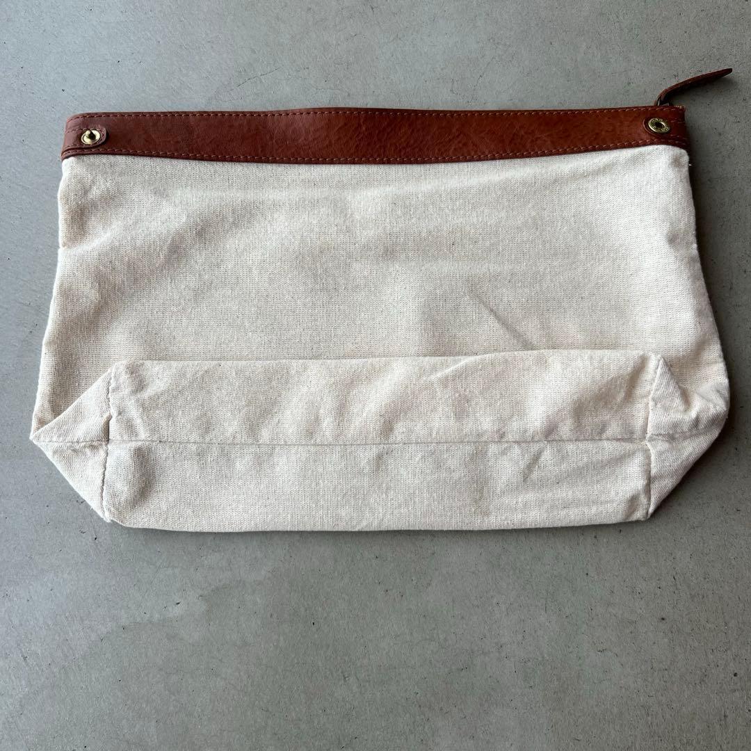 【genten】ゲンテン　トートバッグ　レザー　トスカ　ブラウン　A4