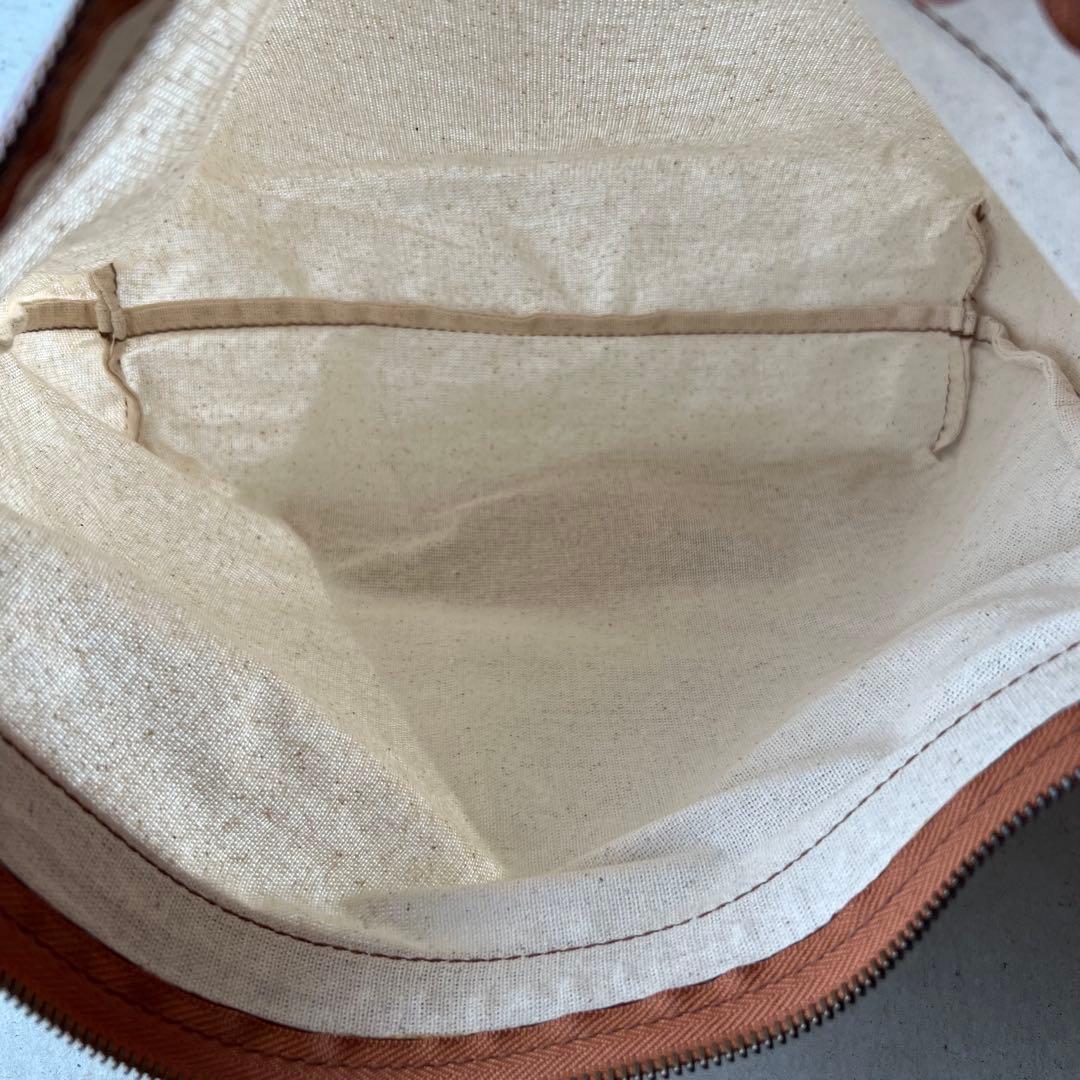 【genten】ゲンテン　トートバッグ　レザー　トスカ　ブラウン　A4