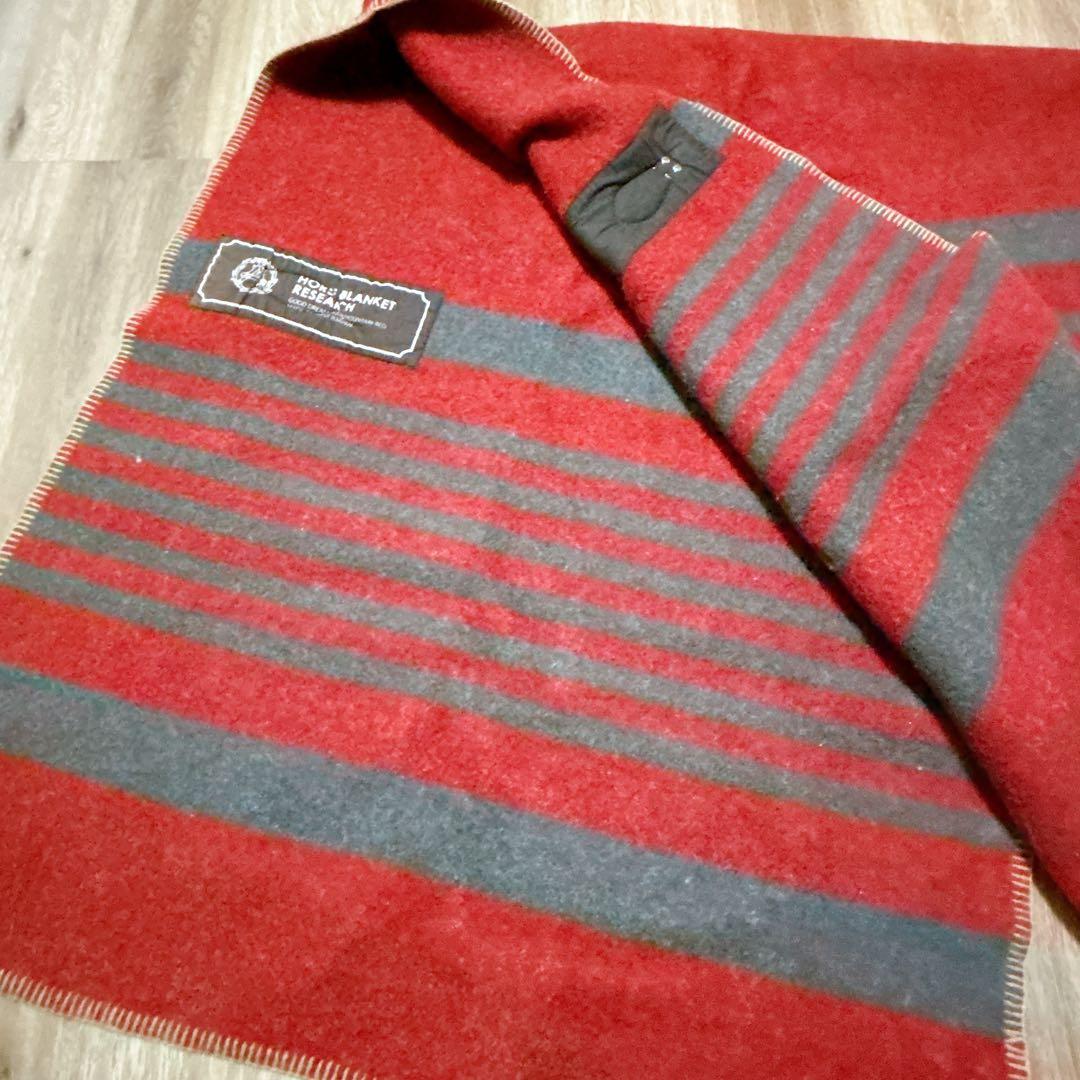 廃盤品✨ホースブランケットリサーチ レッド×グレー ハーフサイズ 1/2