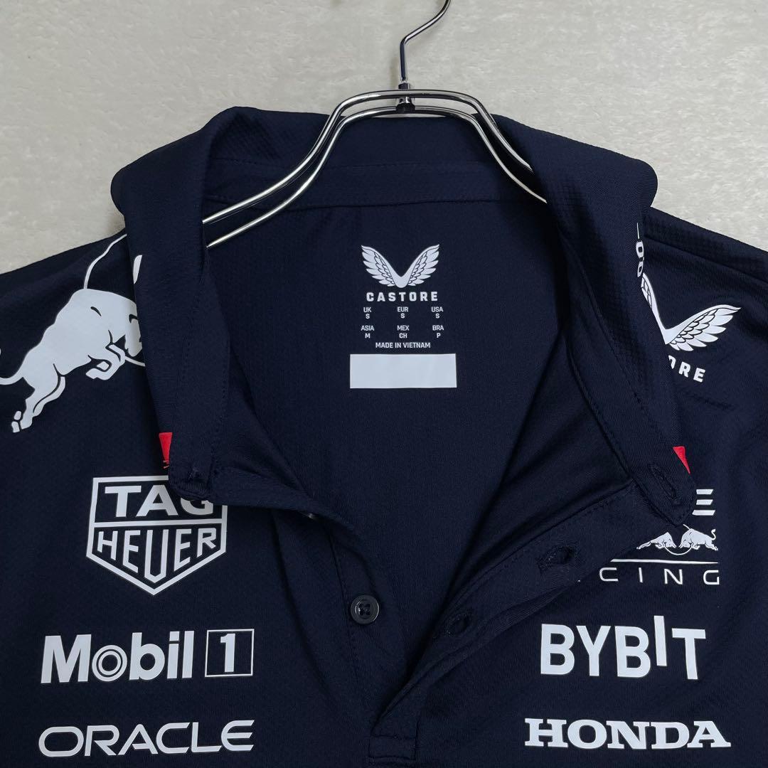 オラクル レッドブル レーシングチーム F1 ポロシャツ M 支給品 アメリカ