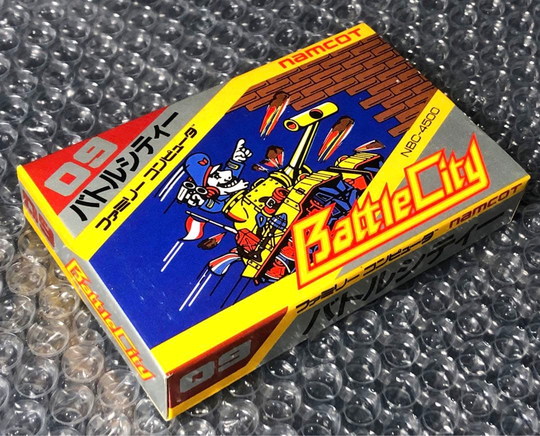 【新品未開封】ファミコン　ナムコ「バトルシティー」検索)タンクバタリアン