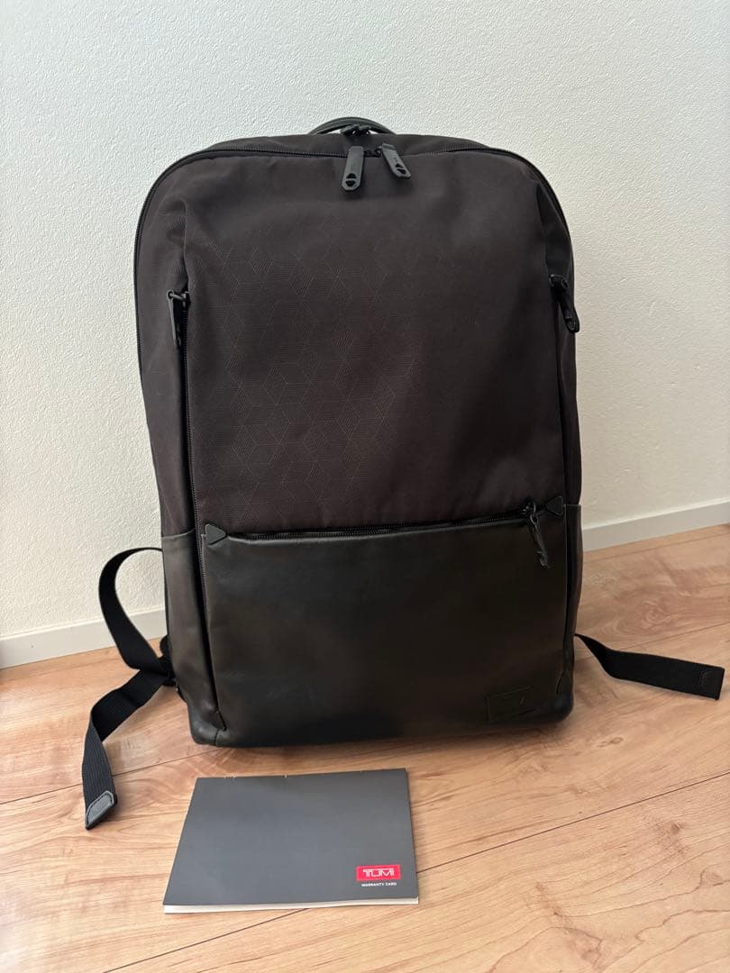 【美品】TUMI TAHOE バックパック リュック PC収納可 保証カード付