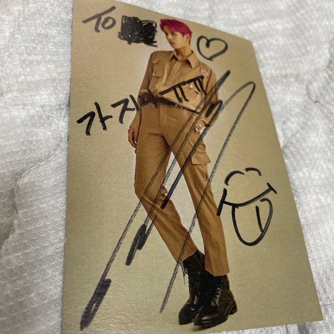 キムジウン　ZB1 ゼベワン　ボイプラ　レア！直筆サイン入り