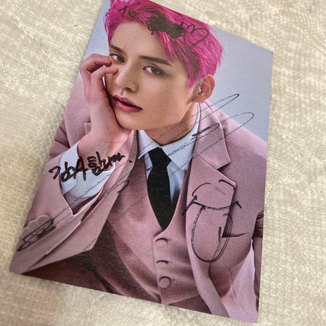 キムジウン　ZB1 ゼベワン　ボイプラ　レア！直筆サイン入り