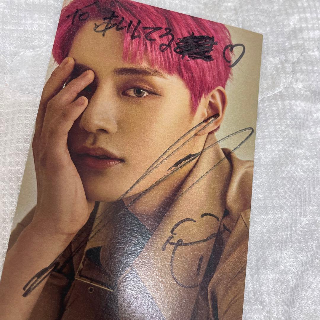 キムジウン　ZB1 ゼベワン　ボイプラ　レア！直筆サイン入り