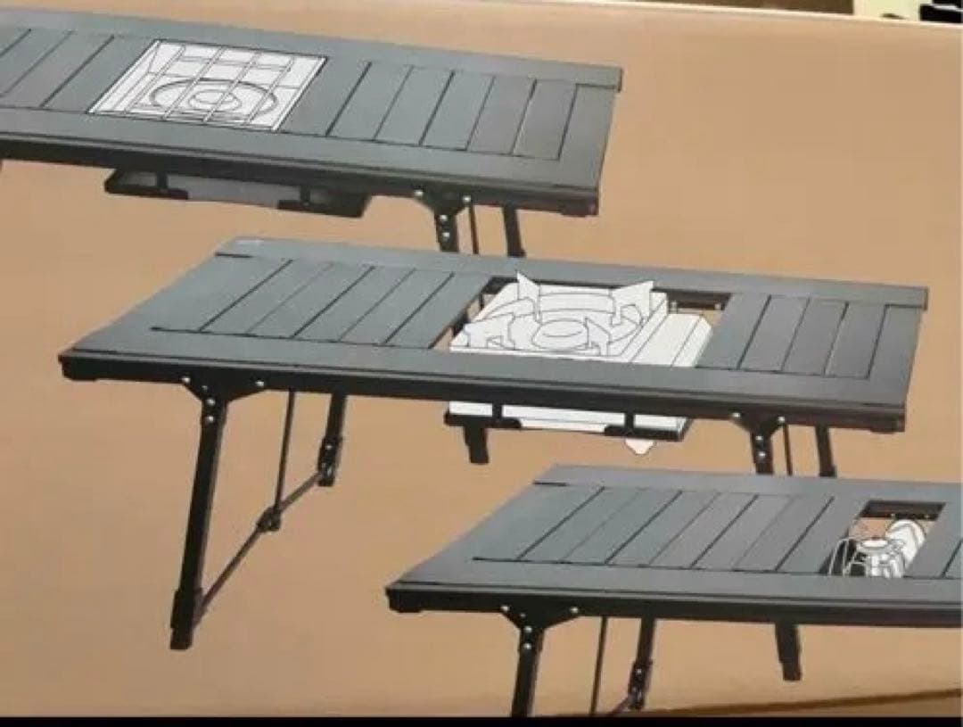 Alpen Outdoors アルミニウムテーブル110